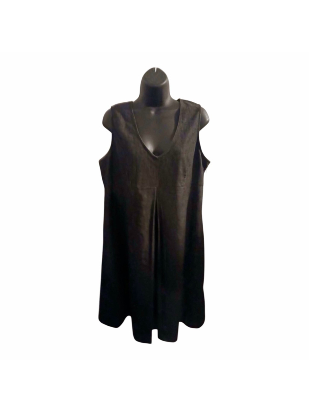 Sandro Women's Sleeveless Dress Gray Size 12 Pleated. INV662 A7